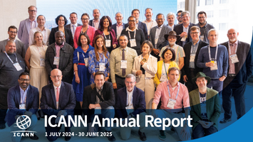 ICANN 홈페이지 이미지